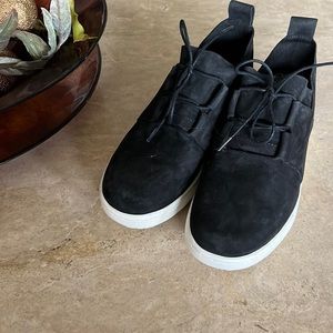 Eileen Fisher Suede Platform Sneakers